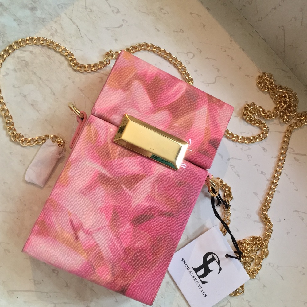 Snob Essentials Pink Canvas Jewel Box ($78)